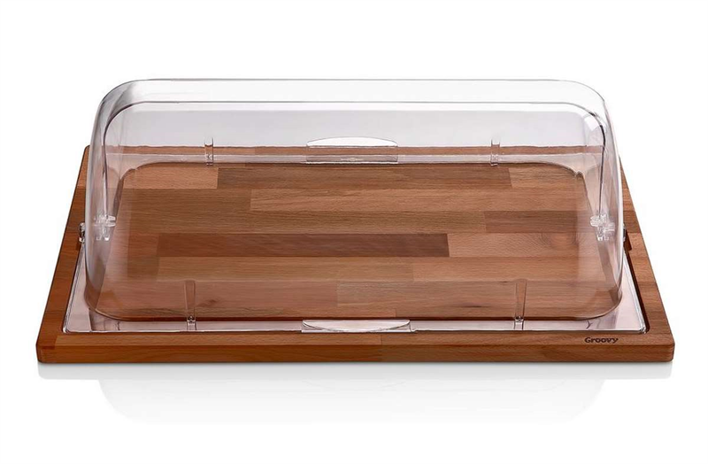 Ahşap Altlı Poly.Rolltop D.Gen 58X37,5X18 Cm