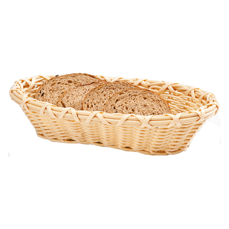 Büyük Oval Plastik Sepet (Açık )