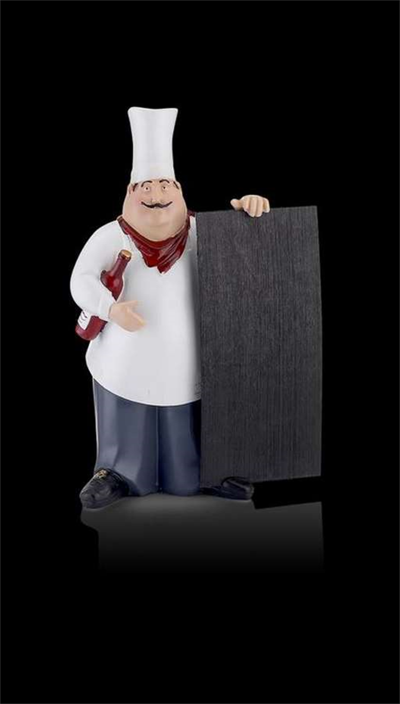 Dekoratif Aşçı Figür 38 Cm