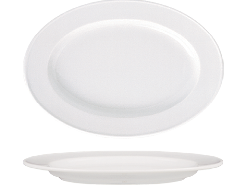 Delta Otel-34 Cm Kayık Tabak