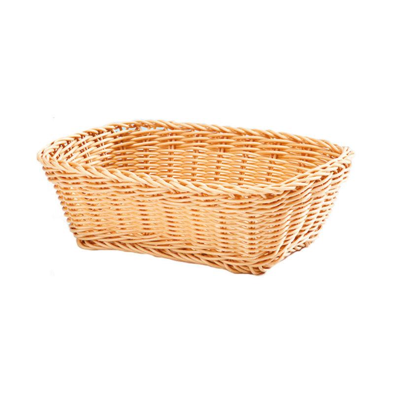 Dikdörtgen Plastik Ekmek Sepeti (Açık-Koyu)