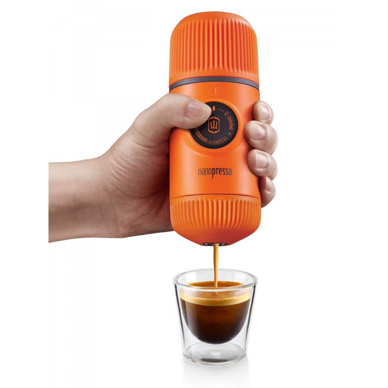 ESCOBARISTANANOPRESSO-TURUNCUEscobarista - Wacao Nanopresso Manuel Espresso Makinesi - Turuncu