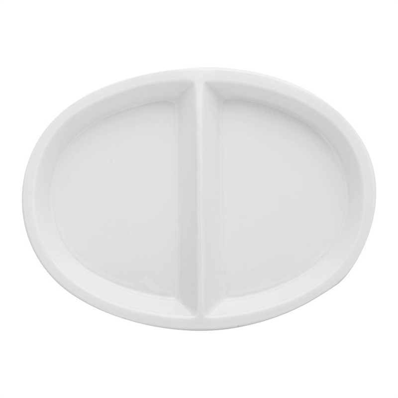 GÜRAL PORSELENDO 23 BKDelta Otel-23 Cm Ikı Bölmeli Kah. Kabı - DO 23 BK