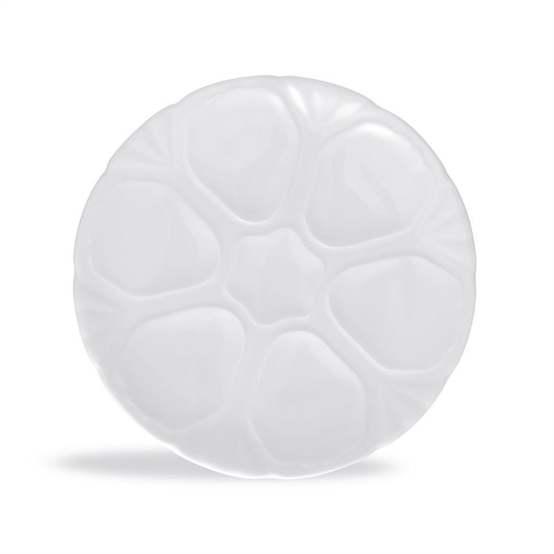 GÜRAL PORSELENGR 28 IDEnt Otel-28 Cm İstiridye Tabağı - 6 Adet
