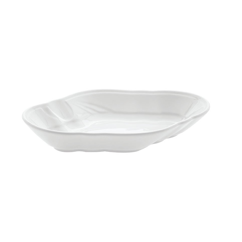 GÜRAL PORSELENKZM 21 X14 KYKarizma Otel-21X14  Cm Kayık Tabak - KZM 21X14 KY
