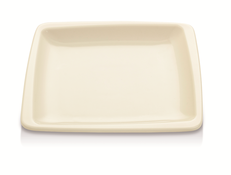 GÜRAL PORSELENNBORD17X17DUNew Bone Orlando 17x17 cm Düz Tabak - NBNORD17X17DU