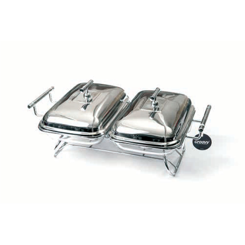Isıtıcılı Yemek Servis İkili 2X1,6 Lt  46,5X30,5X18
