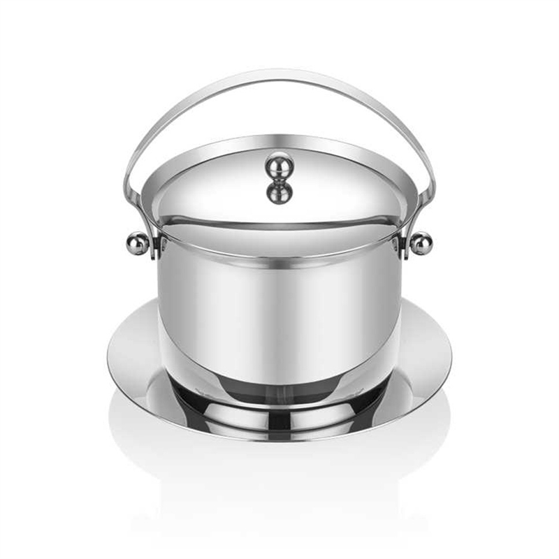 İzoleli Buz Kovası - Askılı Tabaklı