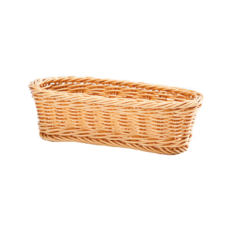 Küçük Ovalplastik Ekmek Sepeti(Açık-Koyu)