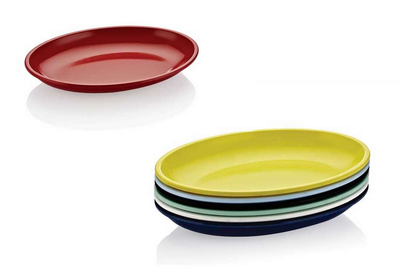 Melamin Tabak Oval (35X26X4,5)