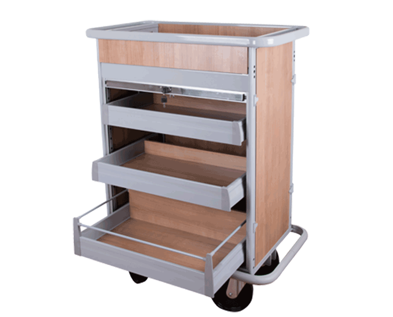 ORMELOR-1460 SMinibar Arabası Çekmeceli - 1460 S
