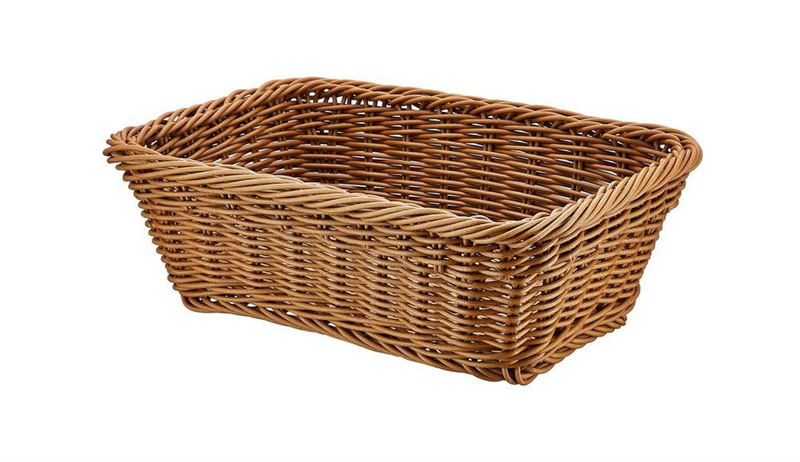 Plastik Dikdörtgen Sepet 22X16X7
