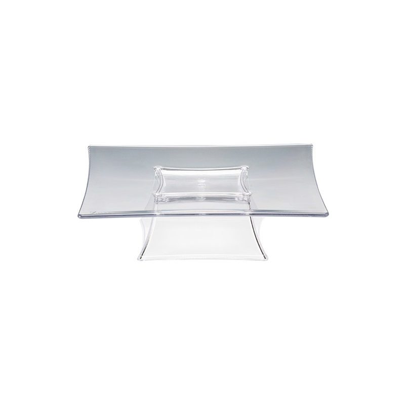 Polycarbonat 25 Cm Kare Ayaklı Teşhir