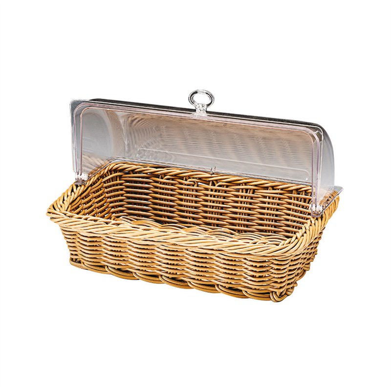 Polycarbonat Kapaklı,Sepetli Fanus 44X30 Cm