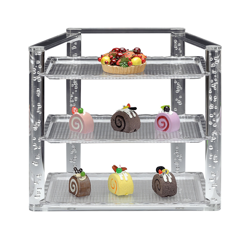 Polycarbonat Tepsili Teşhir Stand