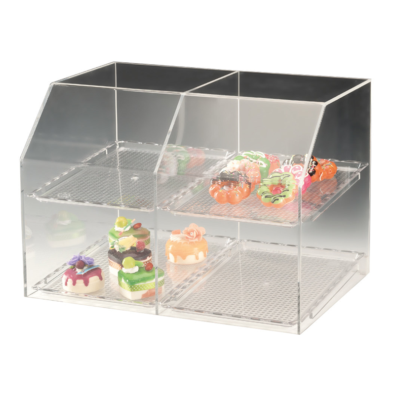 Polycarbonat Tepsili Teşhir Standı