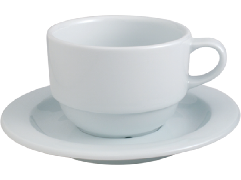 Rio Otel-02 Cappucıno Fıncan Tabaklı (220 Cc ) - 12 Adet