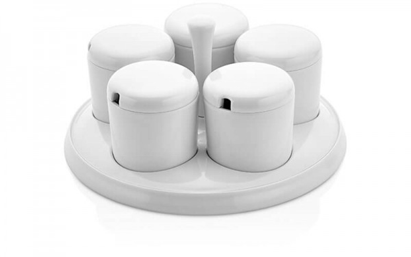 Thermoset Melamin 5'li Baharat Seti - 12 Adet