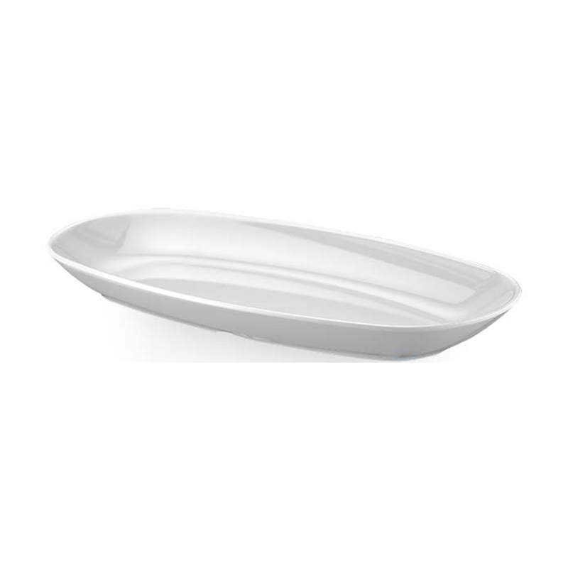 Thermoset Melamin Oval Tabak 29x17 cm - 12 Adet