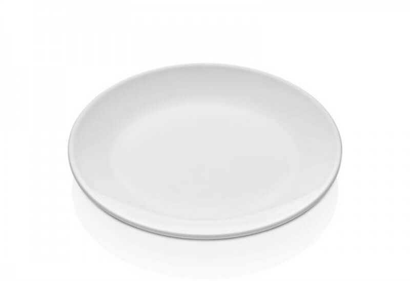 Thermoset Melamin Yuvarlak Tabak 22 cm - 12 Adet