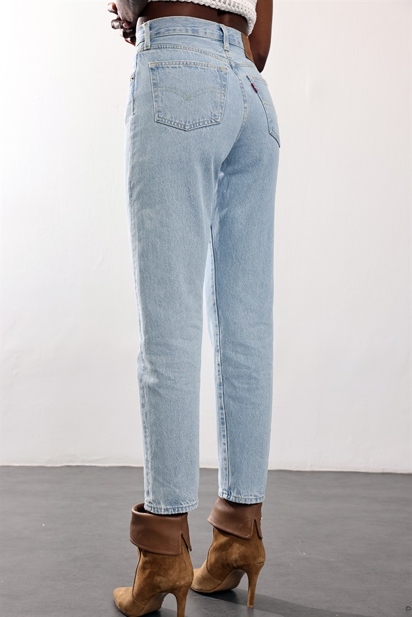 Açık Mavi 501 Mom Jean 