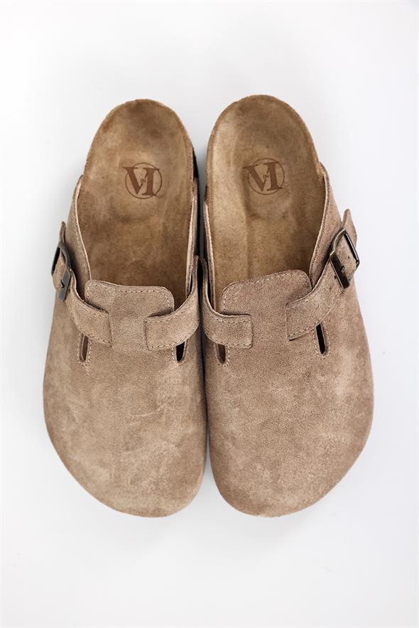 Açık Vizon Sabo Terlik 20707