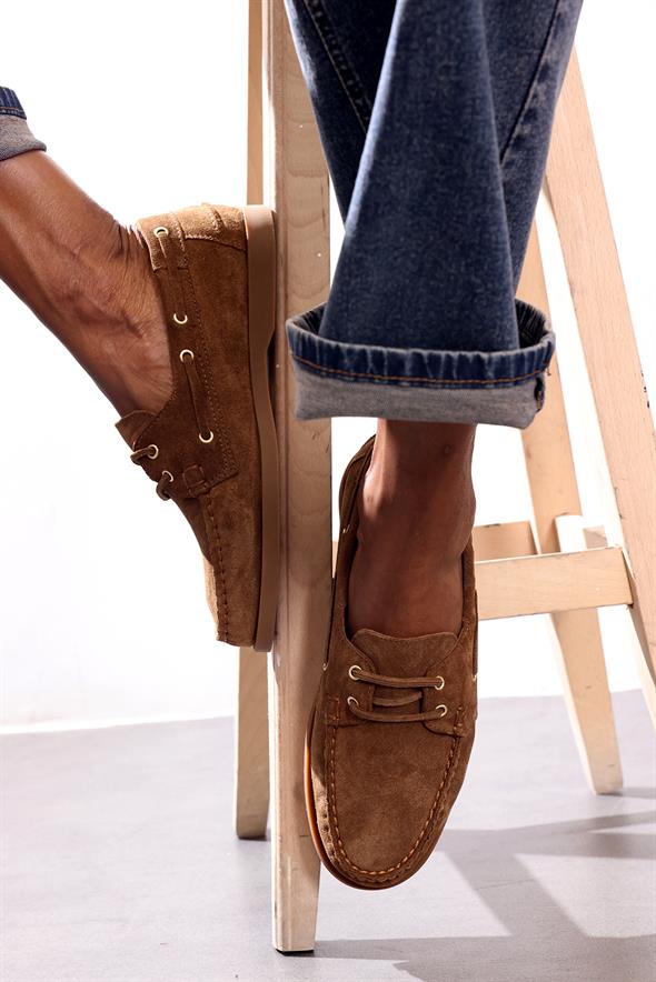 Bal Süet Klasik Ayakkabı 25533