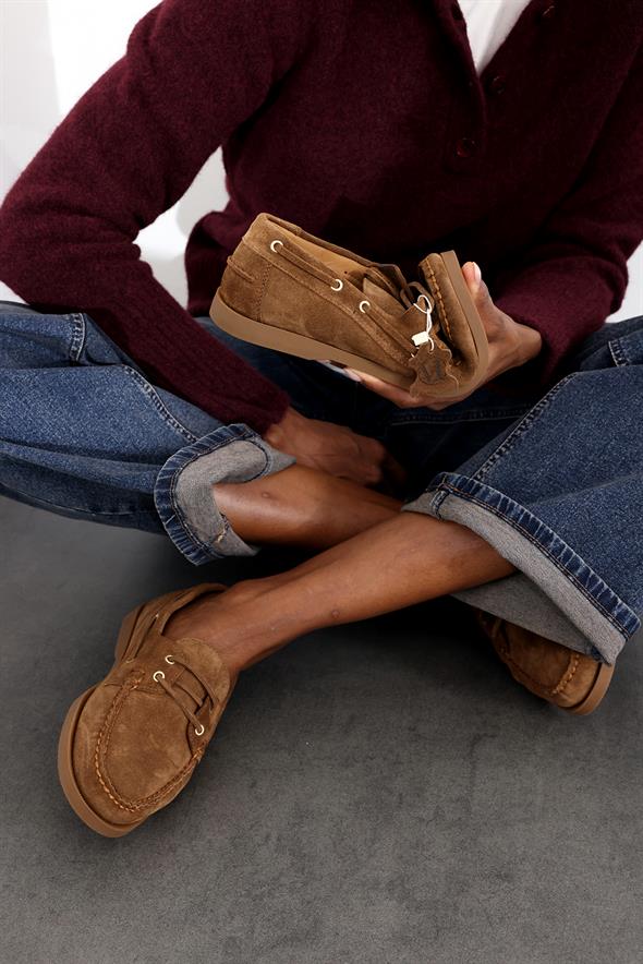 Bal Süet Klasik Ayakkabı 25533