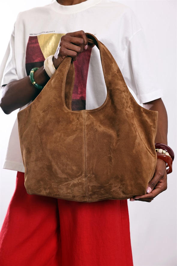 Bal Tokyo Süet Çanta 7992