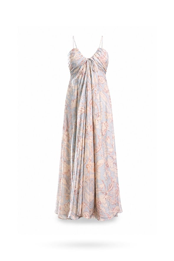 Bebe Mavi Askılı Maxi Elbise 580446