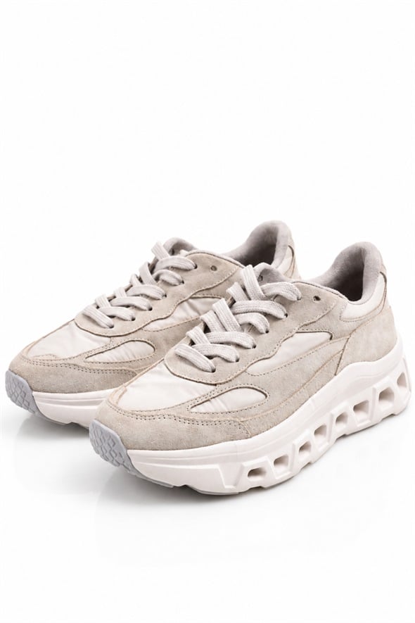 Bej Sneaker 24518