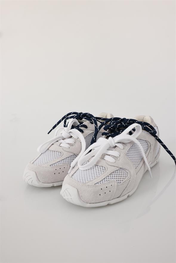 Beyaz Fileli Sneaker 24301
