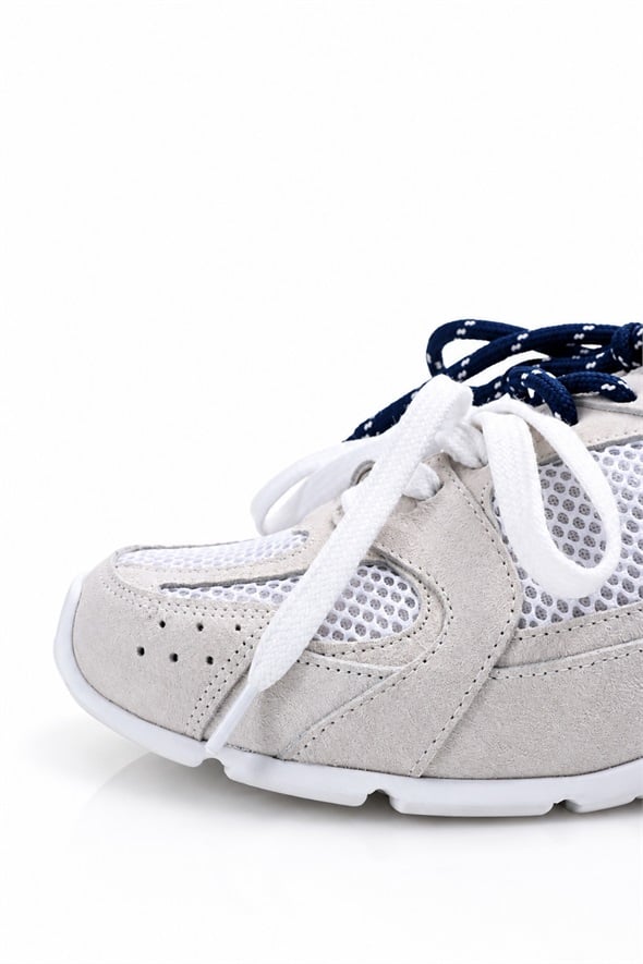 Beyaz Fileli Sneaker 24301
