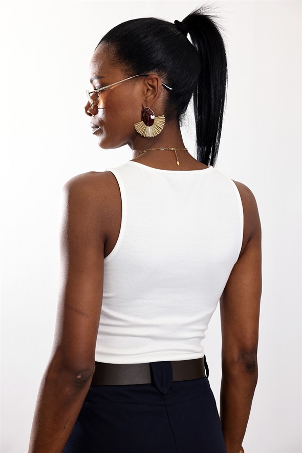 Beyaz Modal Atlet 17568