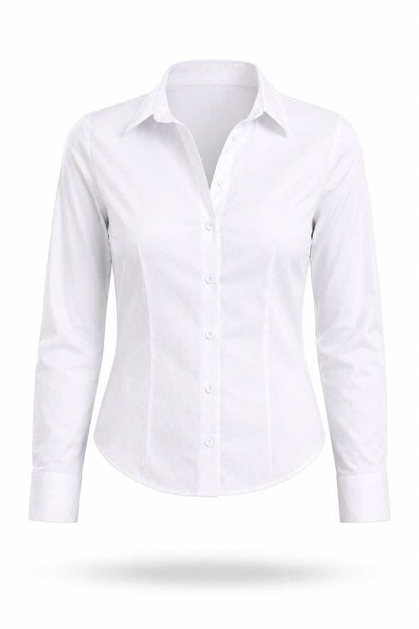 Beyaz Slim Fit Gömlek 4897