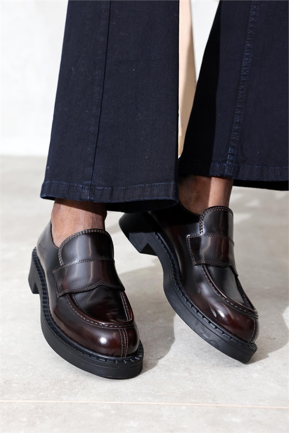 Bordo Klasik Loafer 20403