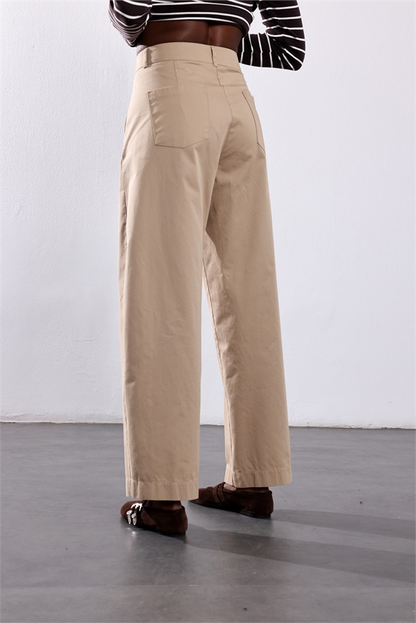 Camel Barrel Pantolon 