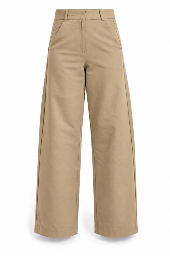 Camel Barrel Pantolon 
