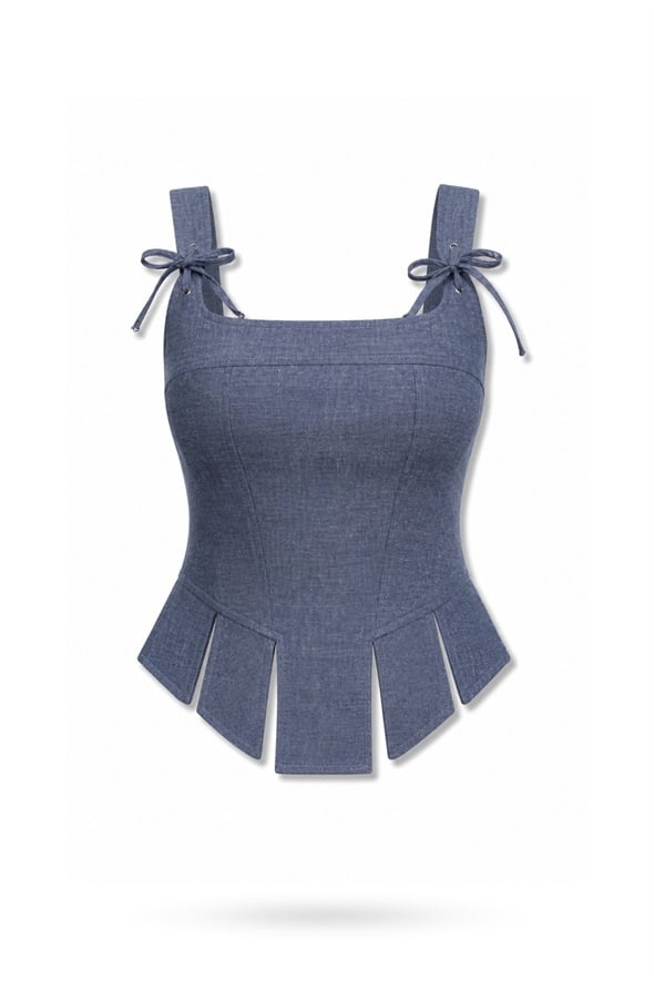 Denim Mavi Rosalie Büstiyer 