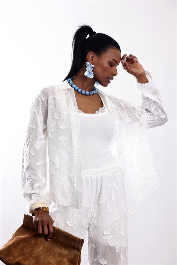 Ekru Dantelli Atlet 17629