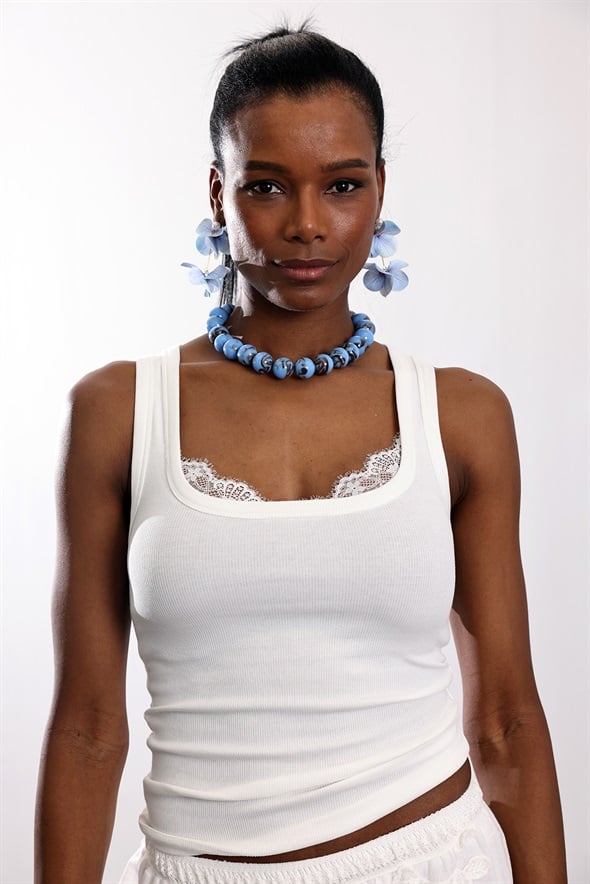 Ekru Dantelli Atlet 17629