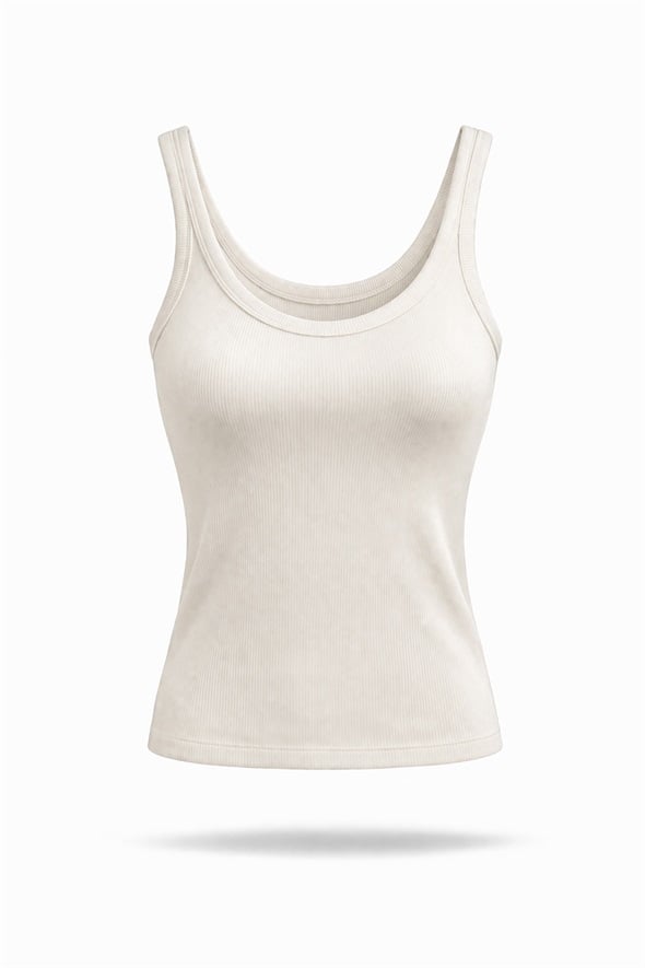 Ekru Fitilli U Yaka Atlet 251002