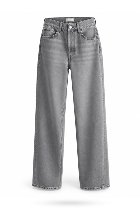 Gri Facade Straight Leg Jean 