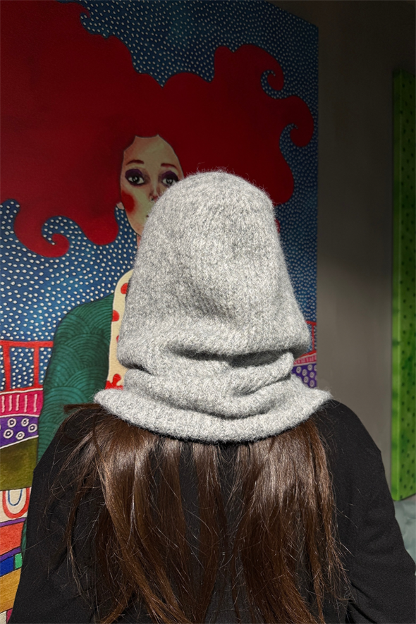 Gri Triko Balaklava 14800