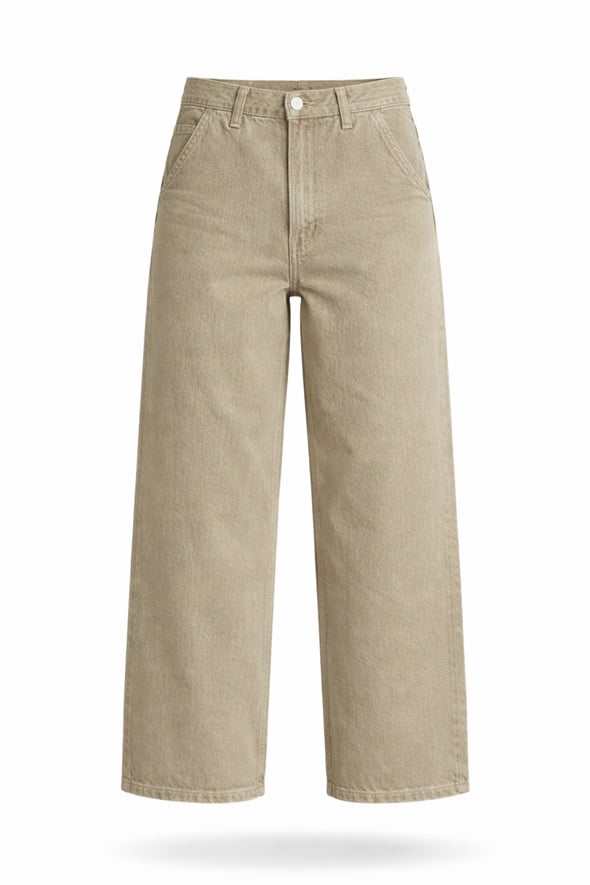 Gri Wide Leg Jean 
