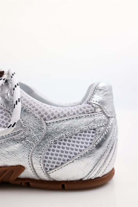 Gümüş Fileli Sneaker 24301