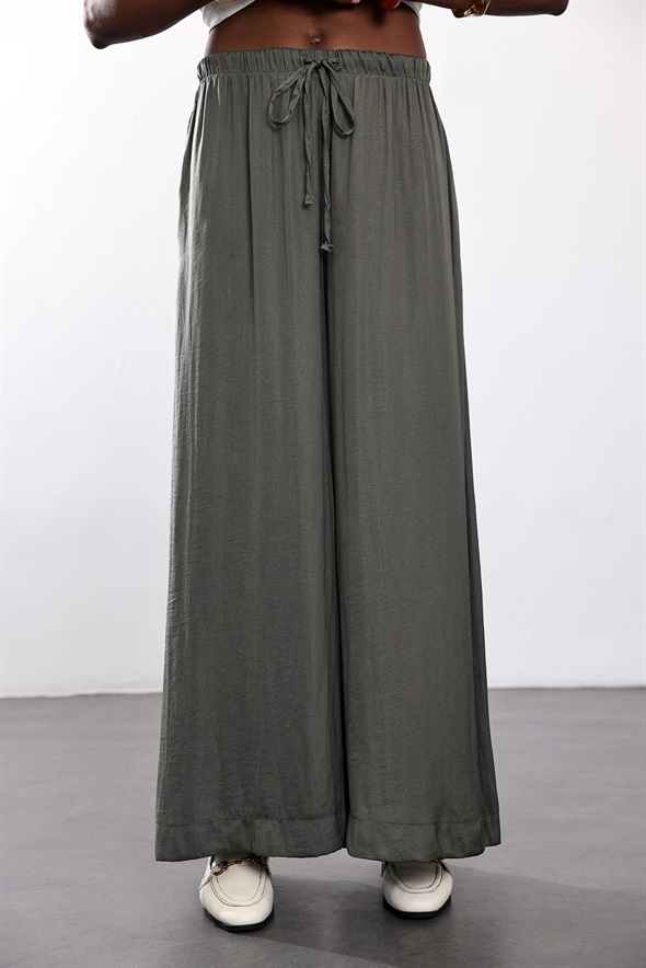 Haki Dökümlü Pantolon 1363