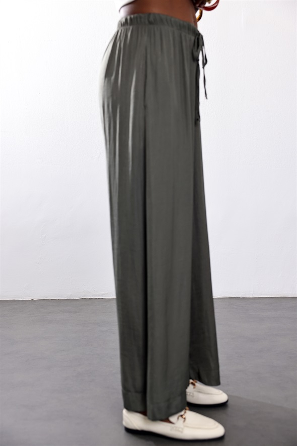 Haki Dökümlü Pantolon 1363