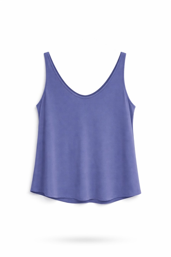 indigo Altı Kesik Modal Atlet 30110