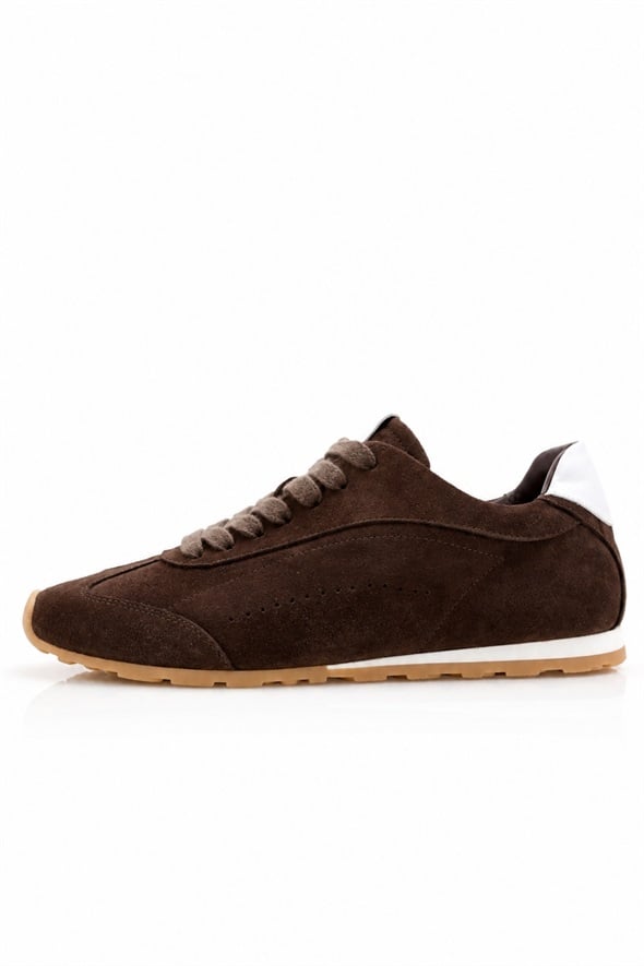 Kahverengi Basic Sneaker 25323